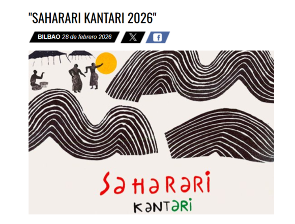 asdsaqsdfdsd ‘Saharari Kantari 2026’ – Bilbao 28 de febrero
