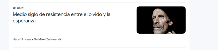 Medio siglo de resistencia entre el olvido y la esperanza