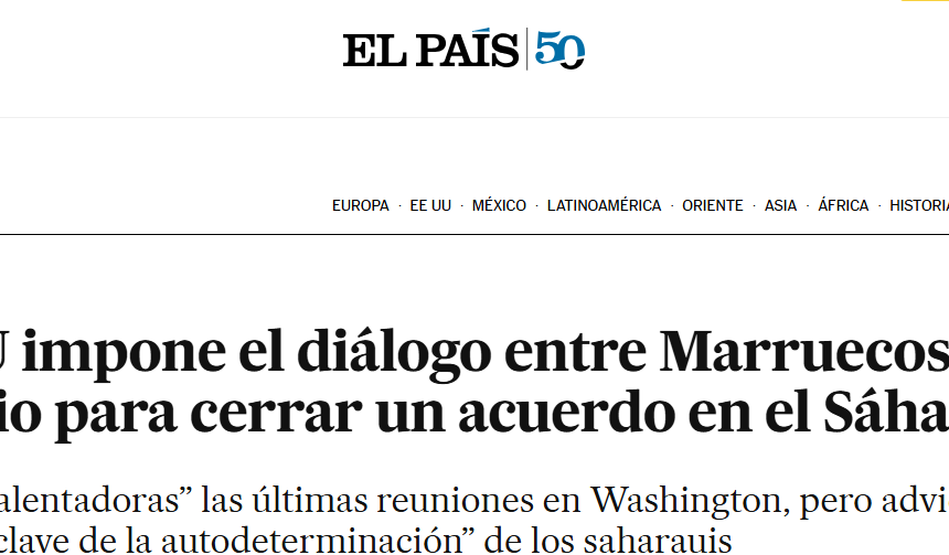 Cerrar el «conflicto del Sáhara» sin resolverlo: el enfoque de El País