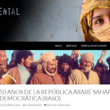 50 años de la República Árabe Saharaui Democrática, por lluisrodricap  – Serie 50 AÑOS DE LA RASD