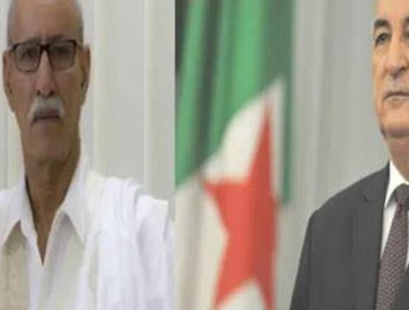 El presidente Brahim Ghali felicita a su homólogo argelino por el lanzamiento del proyecto ferroviario de Gara Djebilet | Sahara Press Service (SPS)