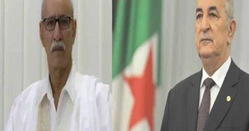 El presidente Brahim Ghali felicita a su homólogo argelino por el lanzamiento del proyecto ferroviario de Gara Djebilet | Sahara Press Service (SPS)