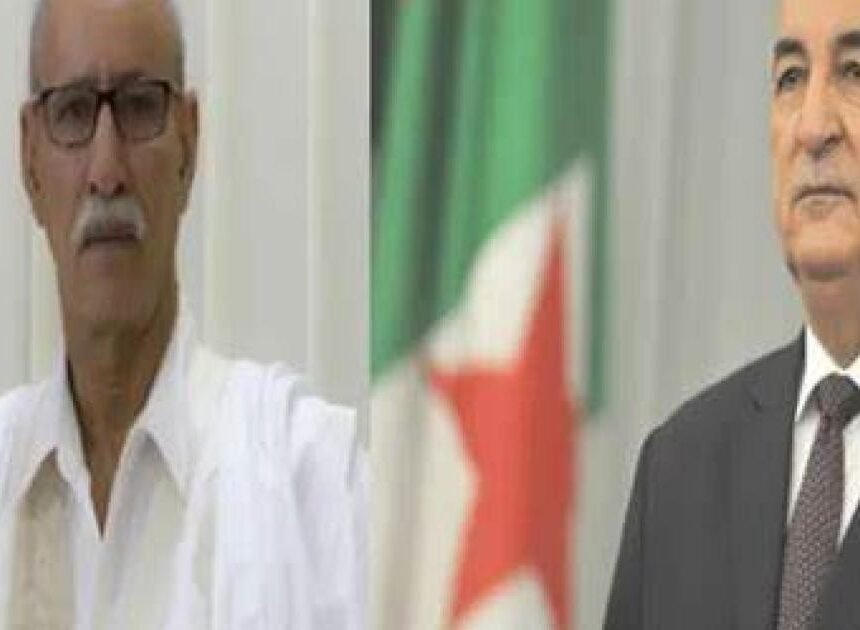 El presidente Brahim Ghali felicita a su homólogo argelino por el lanzamiento del proyecto ferroviario de Gara Djebilet | Sahara Press Service (SPS)