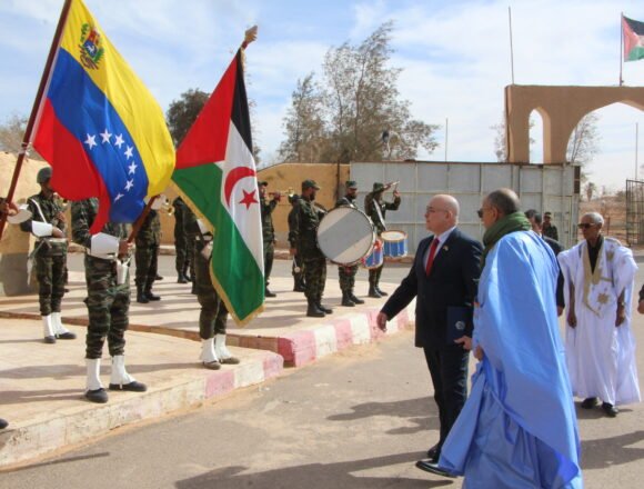 El Presidente Ghali recibe las cartas credenciales del nuevo embajador venezolano en la República Saharaui | Sahara Press Service (SPS)