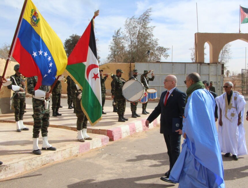 El Presidente Ghali recibe las cartas credenciales del nuevo embajador venezolano en la República Saharaui | Sahara Press Service (SPS)