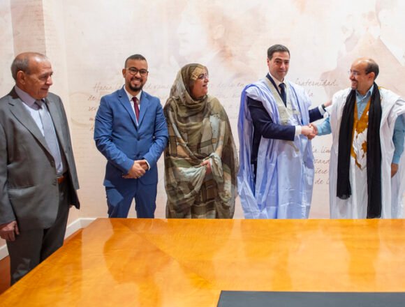 El Lehendakari recibe a representantes de la Delegación Saharaui Euskadi