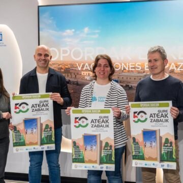 Donostia celebra 40 años del programa Vacaciones en Paz