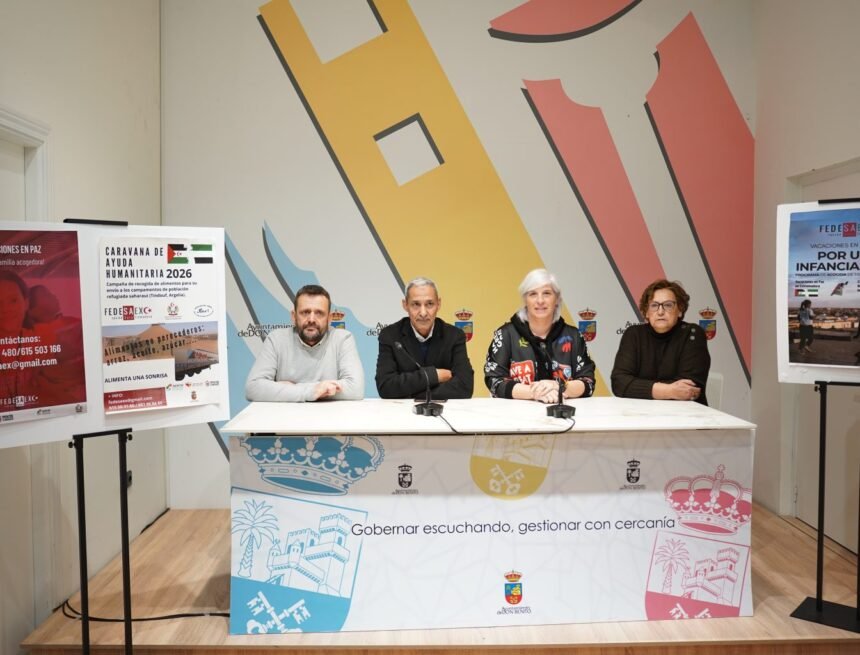 EXTREMADURA | Don Benito refuerza su compromiso solidario con el pueblo saharaui a través de los programas “Vacaciones en Paz” y la Caravana Solidaria – Ayto. Don Benito