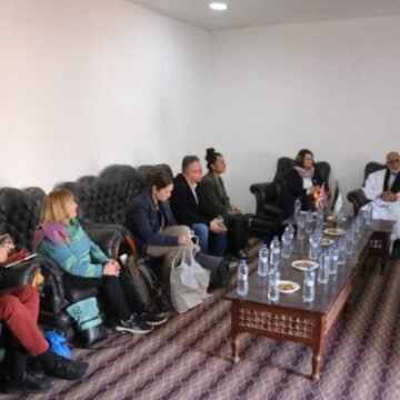 La presidenta del Parlamento del Estado federado de Bremen recibida en el Consejo Nacional saharaui
