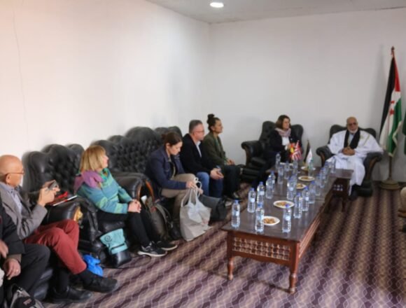 La presidenta del Parlamento del Estado federado de Bremen recibida en el Consejo Nacional saharaui