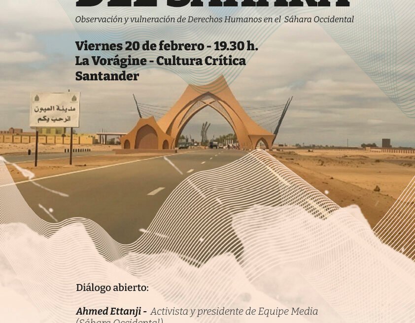 Diálogos (re)encontrados en Santander: Ahmed Ettanji y Óscar Allende ponen el foco en el Sáhara Occidental