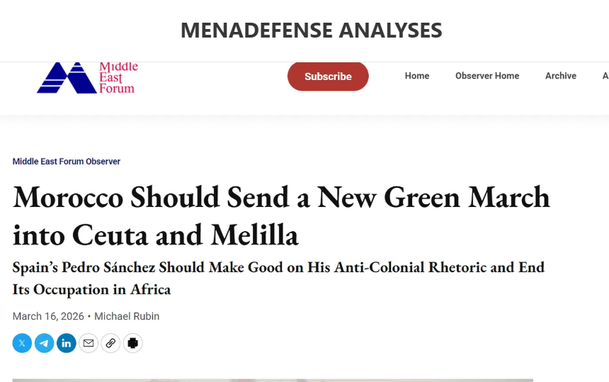 De la Marcha Verde a Ceuta y Melilla: cómo se construye una narrativa de anexión desde entornos académicos internacionales