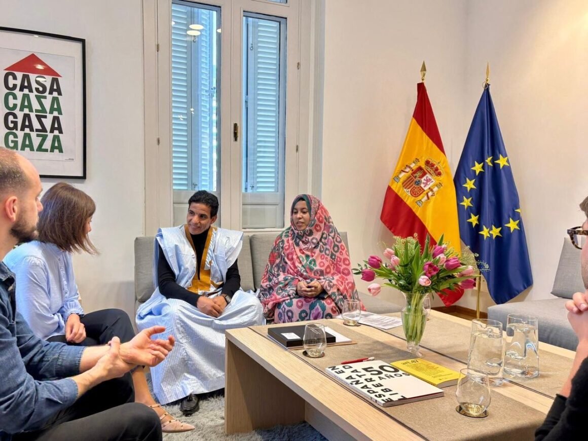 56648b39-7b80-4ecd-a543-8197d3eac42d La UJSARIO refuerza su presencia internacional tras su reunión con la ministra española de Juventud