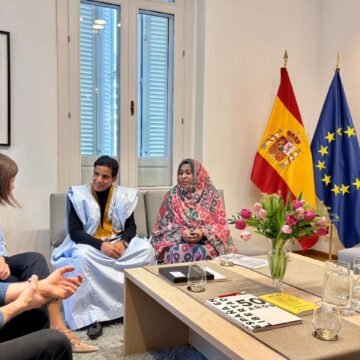 56648b39-7b80-4ecd-a543-8197d3eac42d La UJSARIO refuerza su presencia internacional tras su reunión con la ministra española de Juventud