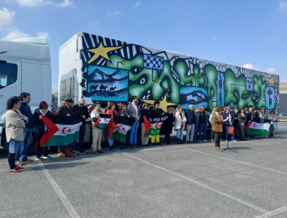 ASDFGHJK Navarra envía siete toneladas de ayuda humanitaria a los campamentos saharauis en un contexto de crisis agravada