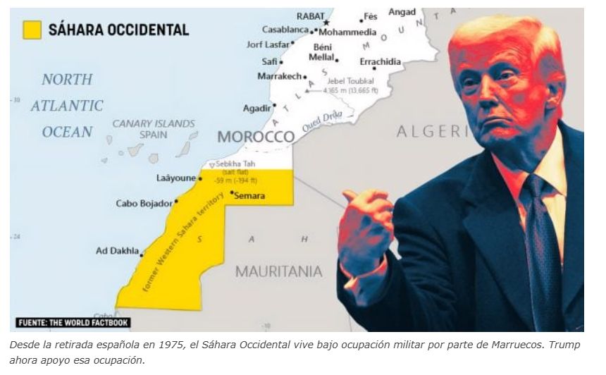 Estados Unidos aumenta la presión sobre el Sáhara Occidental en un proceso político cada vez más condicionado