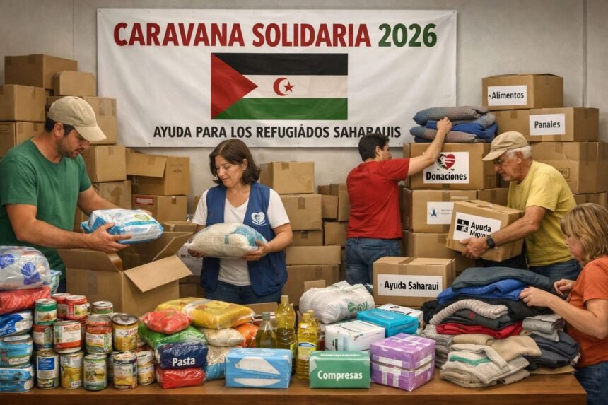 Solidaridad con el pueblo saharaui: Vacaciones en Paz, ayuda humanitaria y movilización social