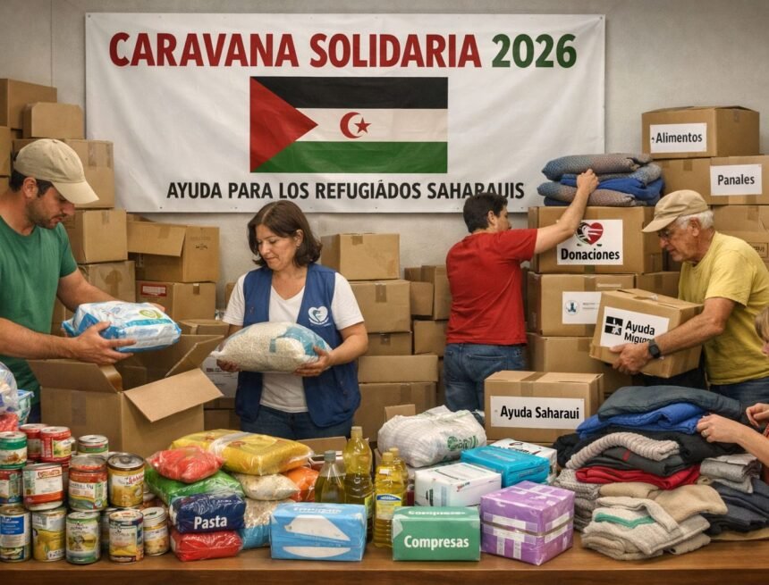 Solidaridad con el pueblo saharaui: Vacaciones en Paz, ayuda humanitaria y movilización social