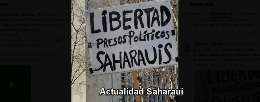 Noticias del Sáhara Occidental hoy, 14 de marzo de 2026