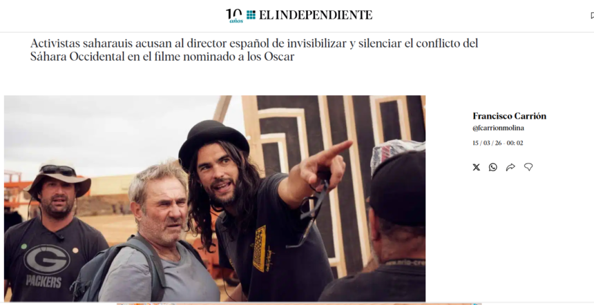 erdfreffg La polémica sobre Sirat: críticas por el silencio de la película sobre el conflicto del Sáhara Occidental