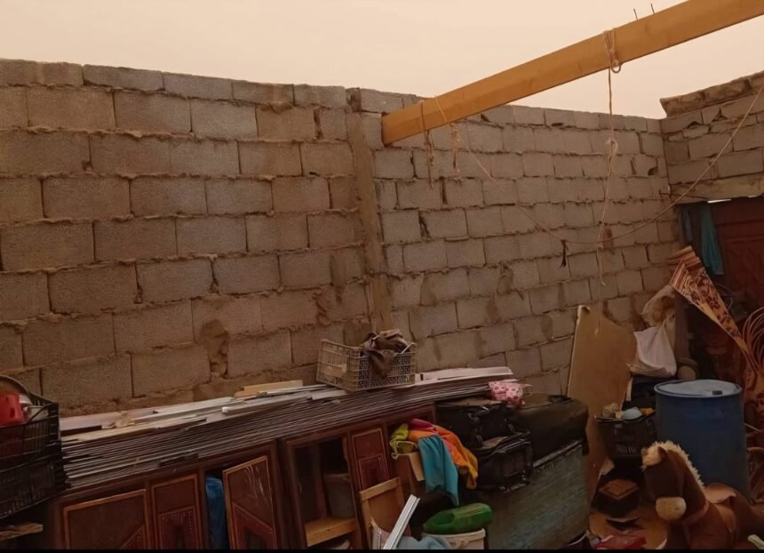 img_6770 La Media Luna Roja Saharaui reporta pérdidas materiales en varias wilayas como consecuencia de fuertes ráfagas de vientos | Sahara Press Service (SPS)