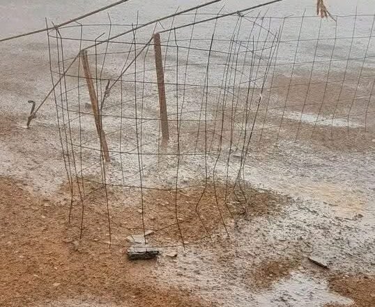 Fuertes lluvias en los campamentos saharauis causan daños en la Wilaya de Dajla