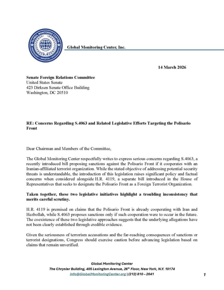 Washington utiliza el Sáhara Occidental como moneda de presión en plena crisis con Irán