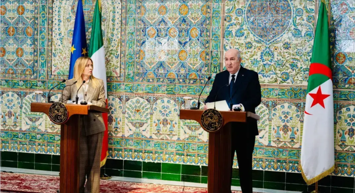 Argelia reafirma la autodeterminación del Sáhara Occidental tras la visita de Meloni, con matices en la posición italiana