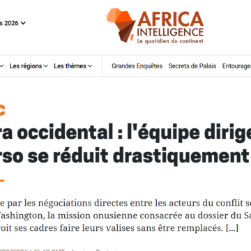 tfyguyrtutr7tuty La MINURSO bajo presión: ¿vaciamiento progresivo de la misión?