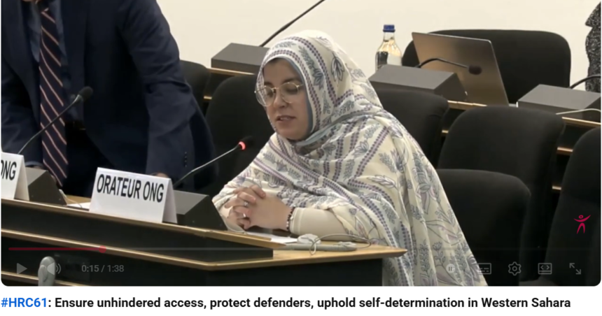 ONG alertan ante la ONU de la represión en el Sáhara Occidental y exigen garantías para el derecho a la autodeterminación