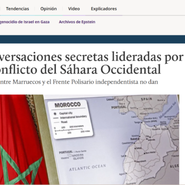 Conversaciones secretas sobre el Sáhara Occidental: lectura crítica de un artículo de Ignacio Cembrero