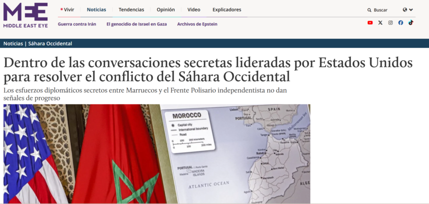 wertyuio Conversaciones secretas sobre el Sáhara Occidental: lectura crítica de un artículo de Ignacio Cembrero
