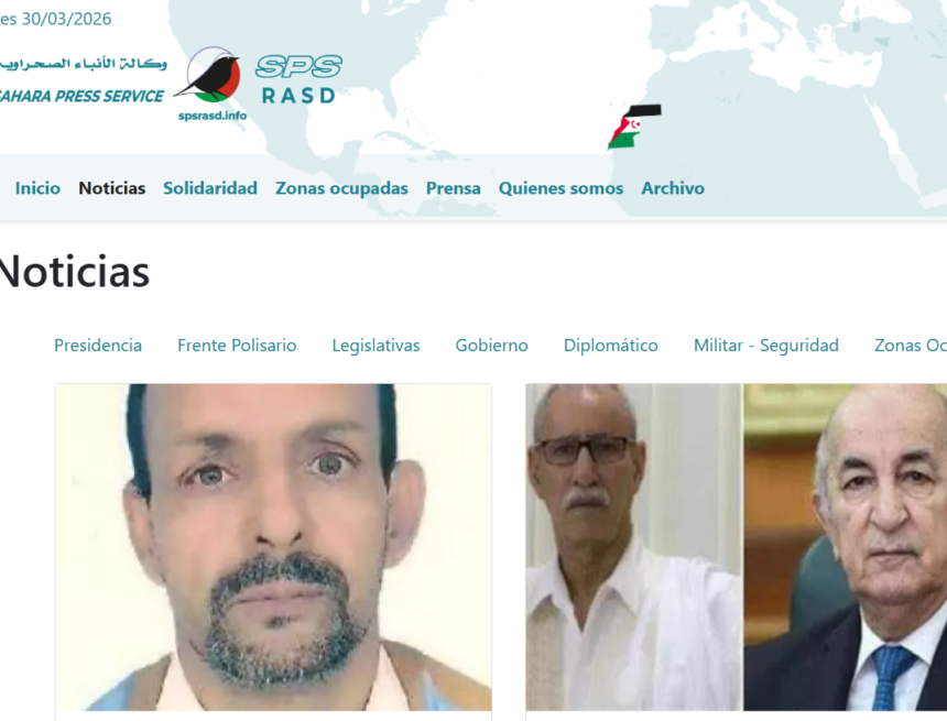 Desde Sahara Press Service: actividad institucional y solidaridad internacional (30 de marzo de 2026)