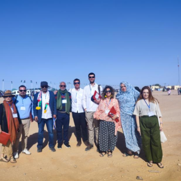 50AniversarioParlamentoNavarra Delegación navarra participa en el 50 aniversario de la RASD en los campamentos saharauis