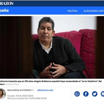 El Polisario ve “motivación política” en la exclusión de los saharauis de la regularización en España