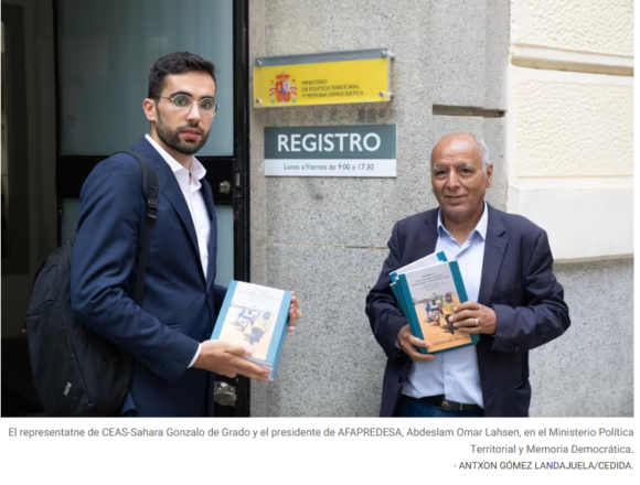 Sáhara Occidental: organizaciones piden incluir a las víctimas saharauis del franquismo en la Ley de Memoria Democrática