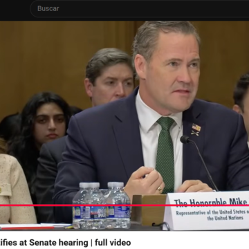 Ambassador Mike Waltz testifies before Senate panel about reforming the United Nations