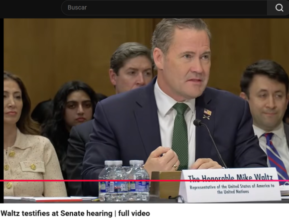 Ambassador Mike Waltz testifies before Senate panel about reforming the United Nations