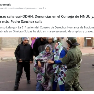 Sáhara Occidental: denuncias ante la ONU por violaciones de derechos humanos mientras España guarda silencio