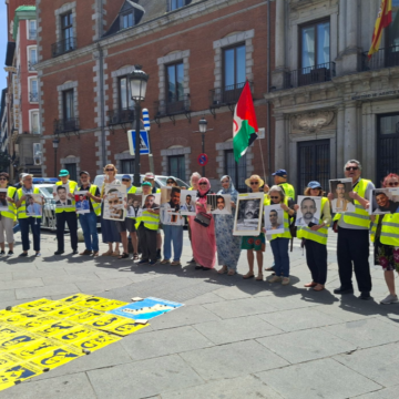 Aminetu Haidar se suma ante Exteriores en Madrid a la exigencia de libertad para los presos políticos saharauis
