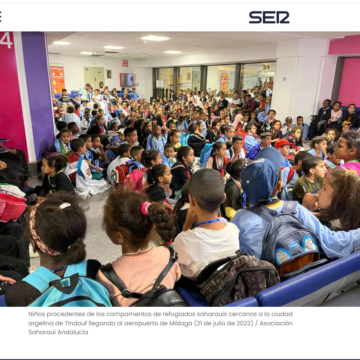 VacEnPaz30J VACACIONES EN PAZ 2026 | Andalucía recibe a cerca de 600 niños y niñas saharauis para pasar el verano con familias de acogida