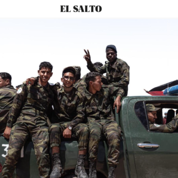 elsalto SÁHARA OCCIDENTAL | Benda Lehbib: “Mi hermano también está en la guerra”… y casi nadie sabe que esa guerra existe