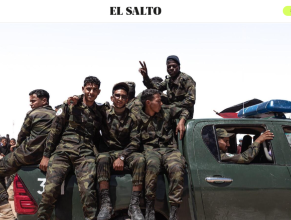elsalto SÁHARA OCCIDENTAL | Benda Lehbib: “Mi hermano también está en la guerra”… y casi nadie sabe que esa guerra existe
