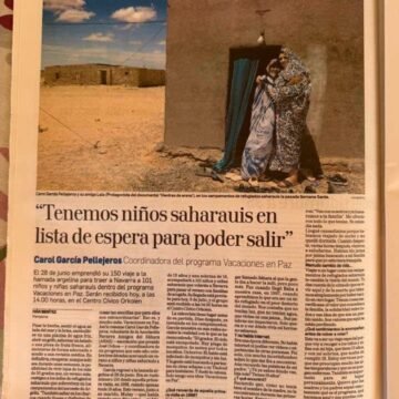 740594163_1548000003684532_2226071521117669527_n ACTUALIDAD SAHARAUI | De los campamentos al chupinazo: 101 niños y niñas saharauis llegan a Navarra con Vacaciones en Paz