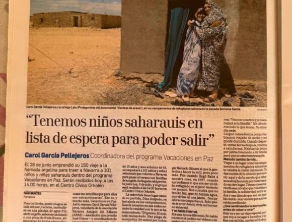 740594163_1548000003684532_2226071521117669527_n ACTUALIDAD SAHARAUI | De los campamentos al chupinazo: 101 niños y niñas saharauis llegan a Navarra con Vacaciones en Paz