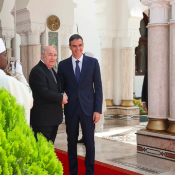 AjgerieSanchez CRÓNICA | Sánchez recompone con Argelia la relación rota por el Sáhara, pero evita nombrarlo