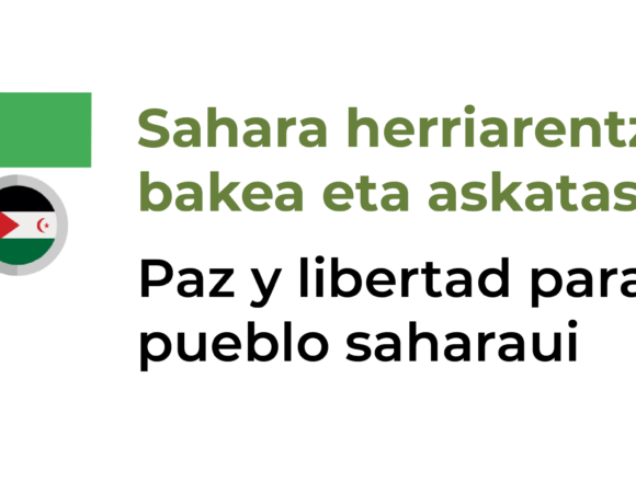 DECLARACIÓN | El Intergrupo del Parlamento Vasco reclama medidas urgentes para proteger a Naâma Asfari