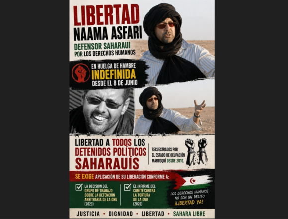 LECTURA DEL DÍA | Naâma Asfari, la voz saharaui y una memoria que no se borra