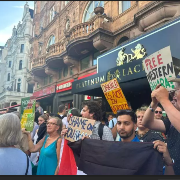 ACTUALIDAD SAHARAUI | La Odisea de Christopher Nolan llega a Londres entre protestas por su rodaje en Dajla ocupada