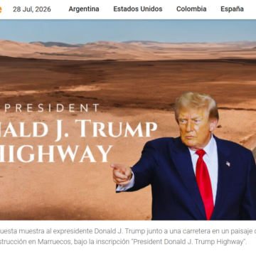 infobae28Jul La «autopista Trump» solo tiene de nuevo el nombre: diez años de obras para integrar el Sáhara Occidental ocupado en Marruecos